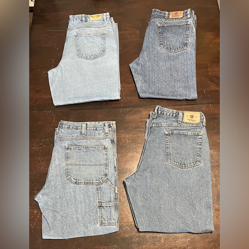 Men’s Denim Blue Jeans - All Size 38x30